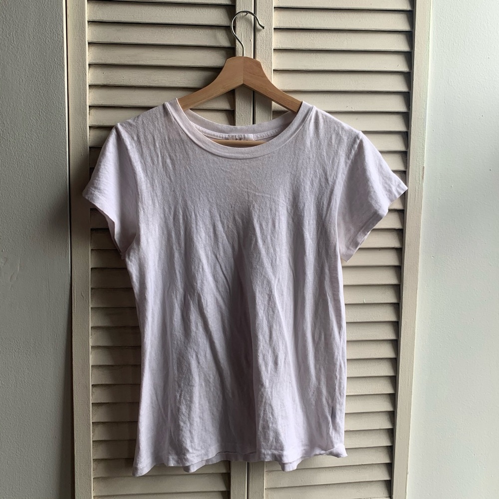 Re/Done x Hanes basic white tee